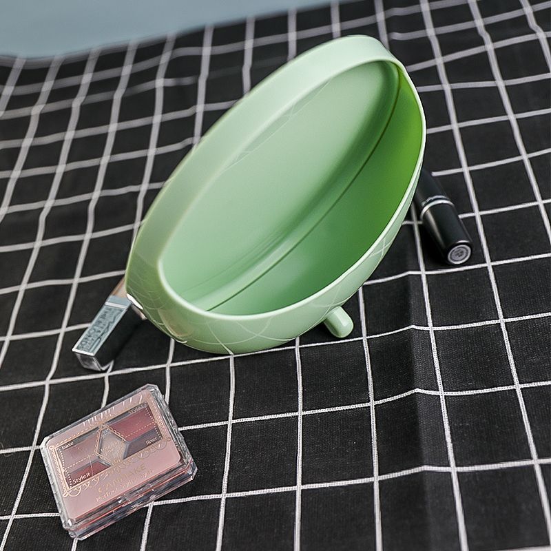 Pourquoi avez-vous besoin d'un miroir de maquillage rond en plastique avec rangement?