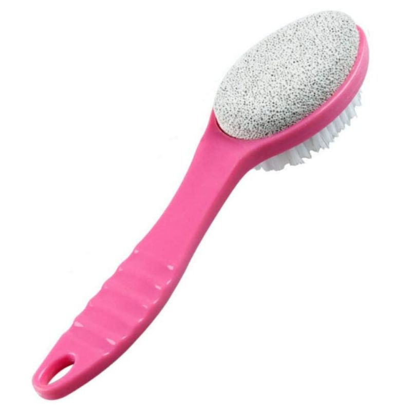 Brosse ponce à manche long et manche incurvé