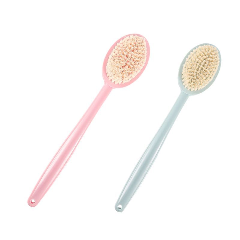 Brosse corporelle ovale en plastique